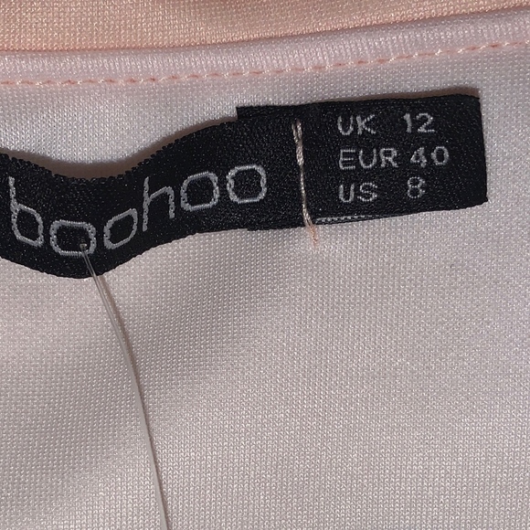 NWT Floral Bardot Frill Hem Midi Dress - Picture 6 of 6